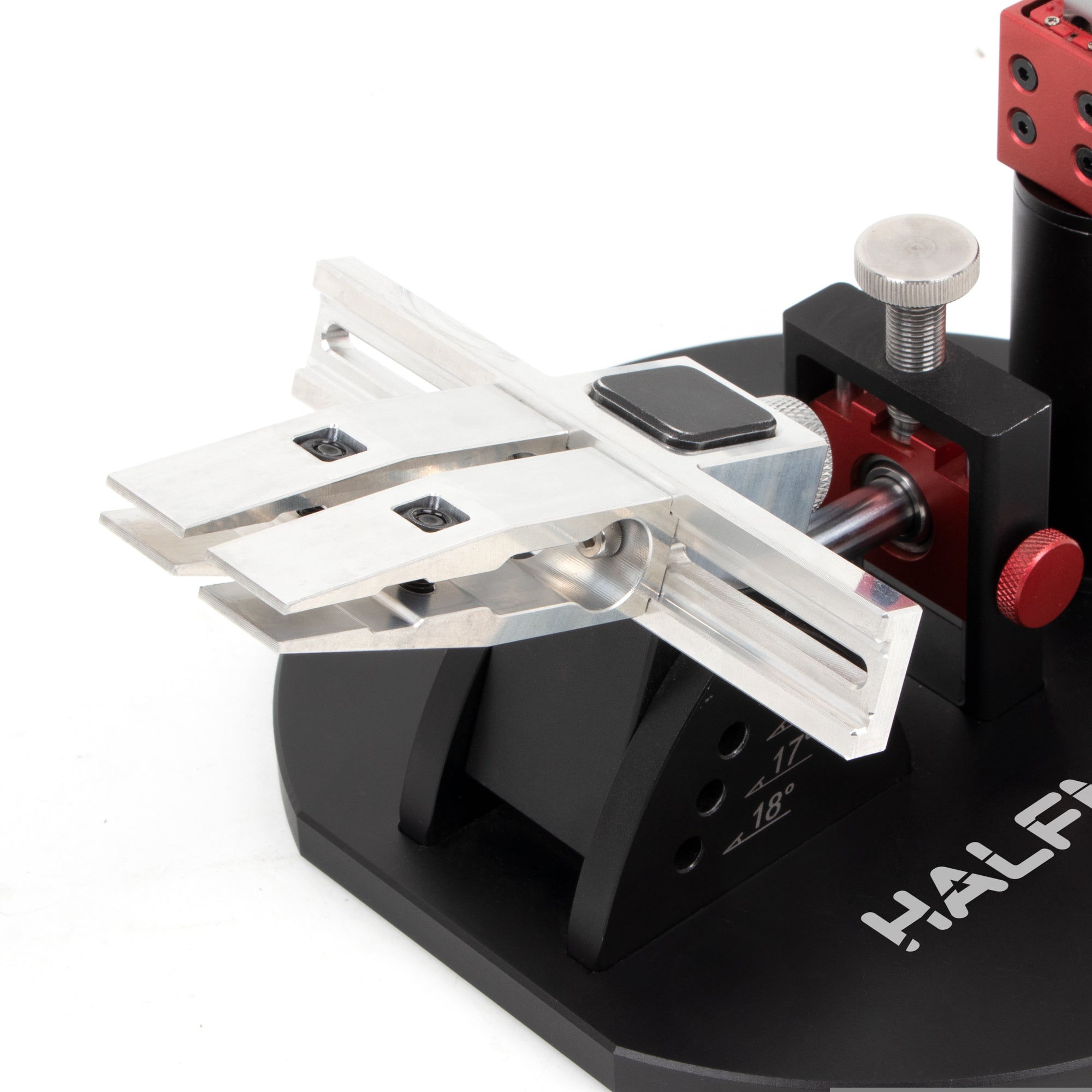 Whole Milled Universal Knife Clamp,  Max. spine thickness — 5mm, (2-in-1 Function: Center & Side Mounting)