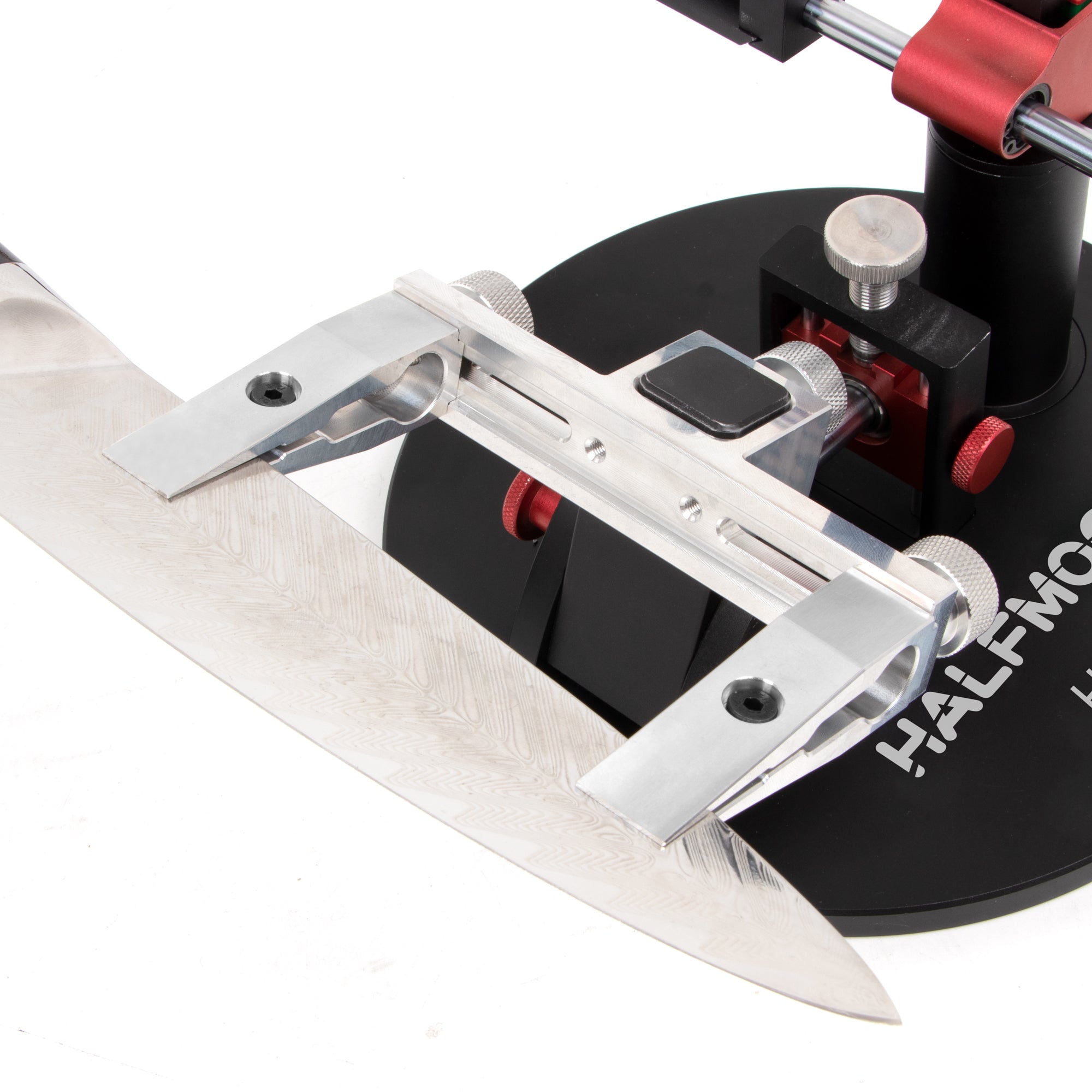 Whole Milled Thin Knife Clamp, Max. spine thickness — 3.5mm, (2-in-1 Function: Center & Side Mounting)